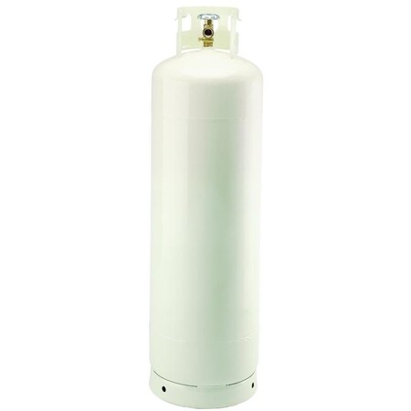 Worthington Industries Propane Gas Cylinder, 100 lb Tank, Steel 282154/304623